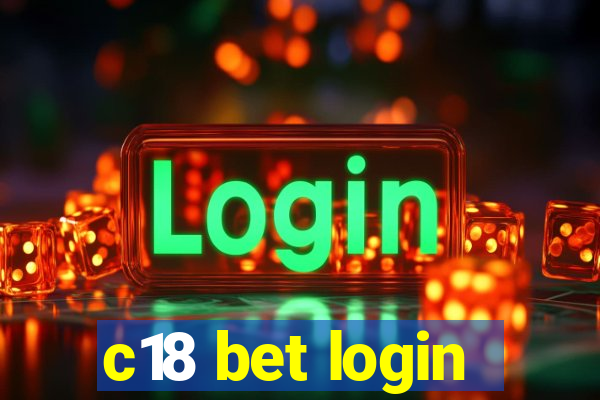 c18 bet login